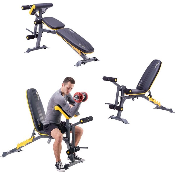 Ławka regulowana do ćwiczeń LS3061 4w1 HMS