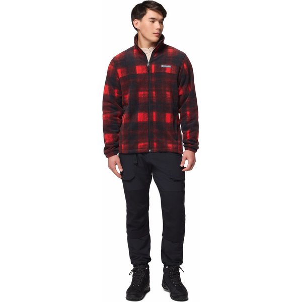 Polar męski Steens Mountain Printed Columbia - sail red omblur