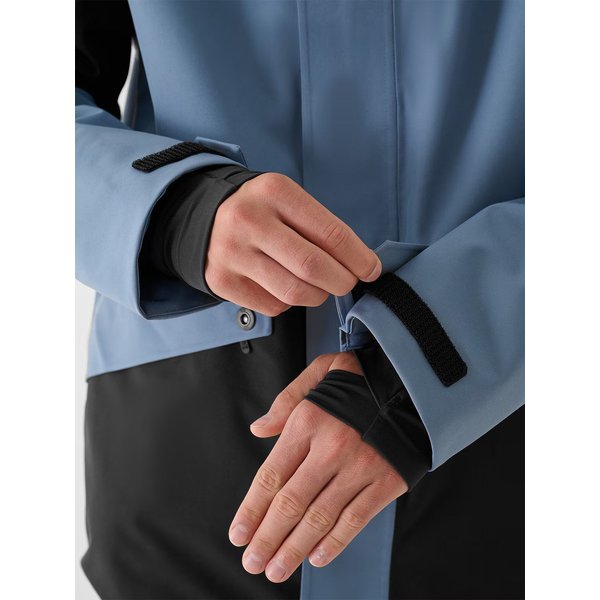 Kurtka snowboardowa męska TTJAM509 4F - denim