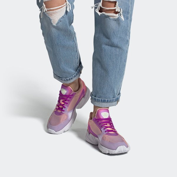 Buty Falcon Wm's Adidas Originals - Bliss Purple / Shock Purple / Haze Coral