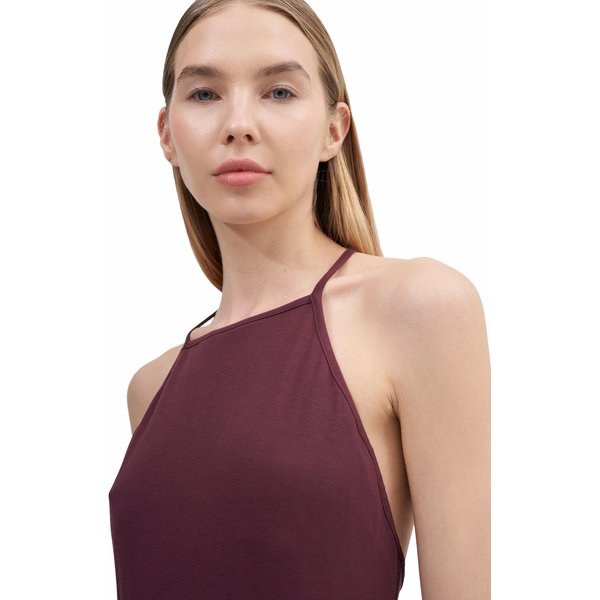 Sukienka damska 4FSS23TDREF050 4F - brązowa