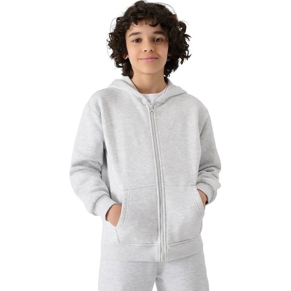 Bluza chłopięca TSWSM1859 4F - szary melanż