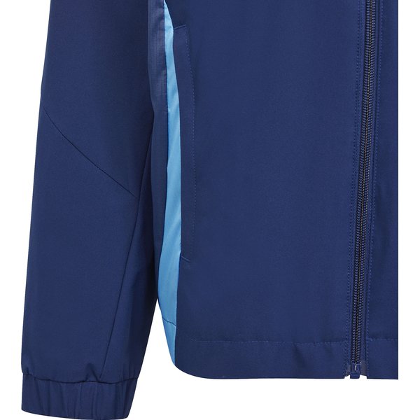 Kurtka juniorska Tiro24 Competition Adidas - granatowa/niebieska