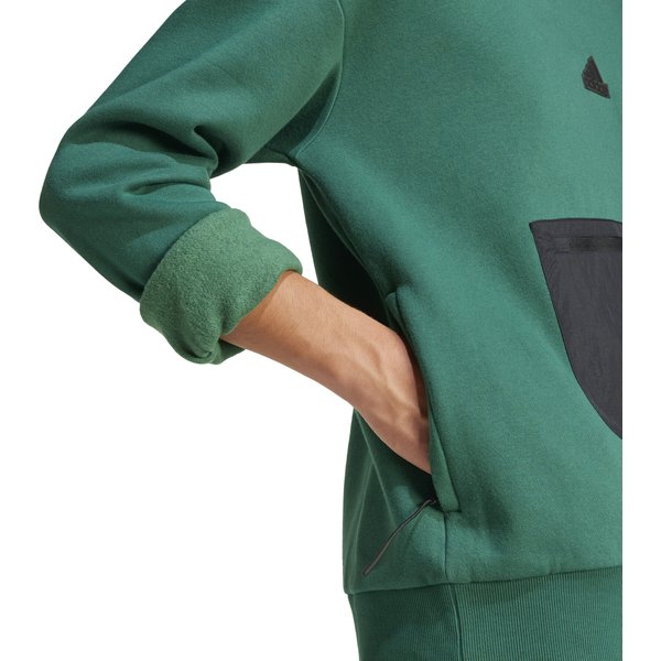 Bluza męska City Escape Fleece Adidas - zielona