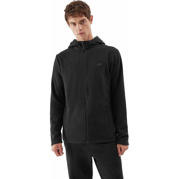 Polar męski 4FAW23TFLEM121 4F - głęboka czerń