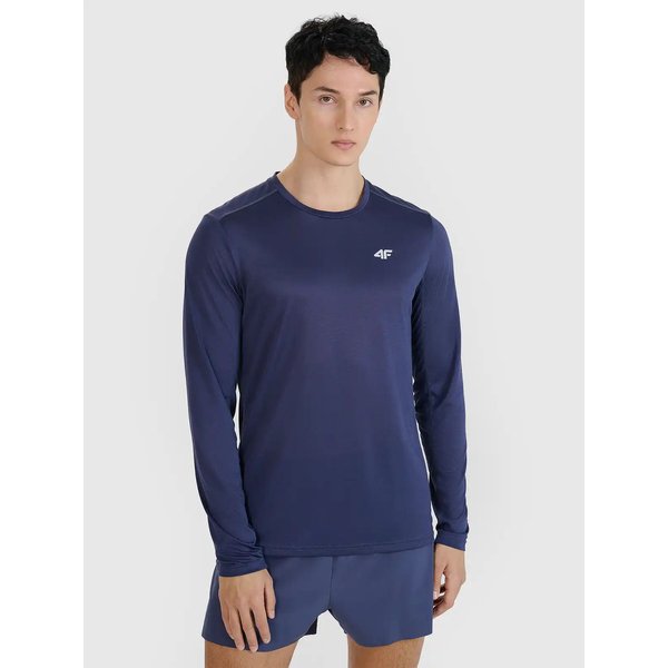 Longsleeve męski TFLOM326 4F - antracyt