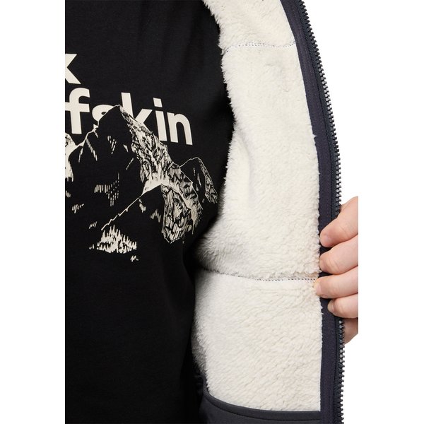 Kurtka polarowa męska Kaminfeuer Hooded Jack Wolfskin