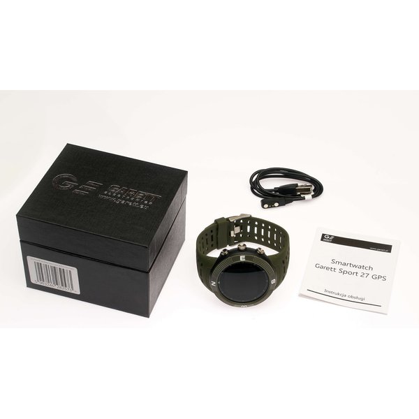 Smartwatch Sport 27 GPS Garett - zielony