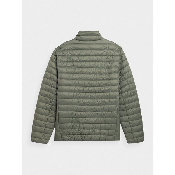 Kurtka puchowa męska 4FSS23TDJAM084 4F - oliwkowa