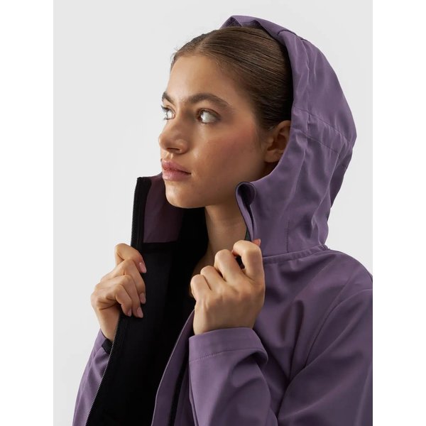 Softshell damski TSOFF285 4F - ciemny fiolet