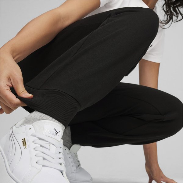 Spodnie dresowe damskie ESS Small Logo Puma - czarne