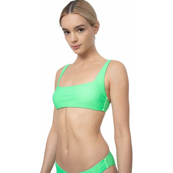 Biustonosz, góra od stroju kąpielowego 4FSS23UBKTF022 4F - zielony