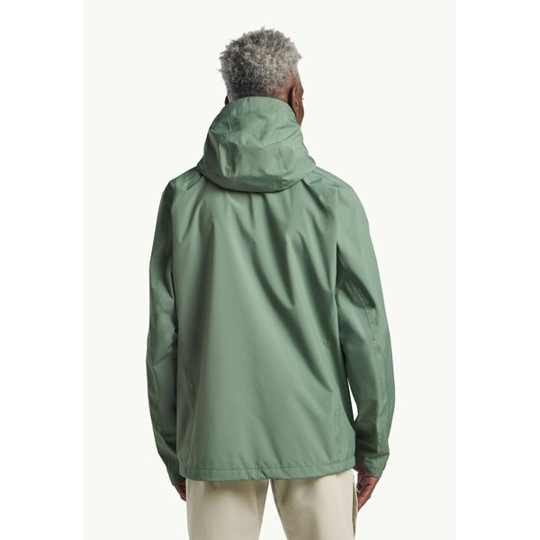 Kurtka męska Tempest 2L Jack Wolfskin - eucalyptus