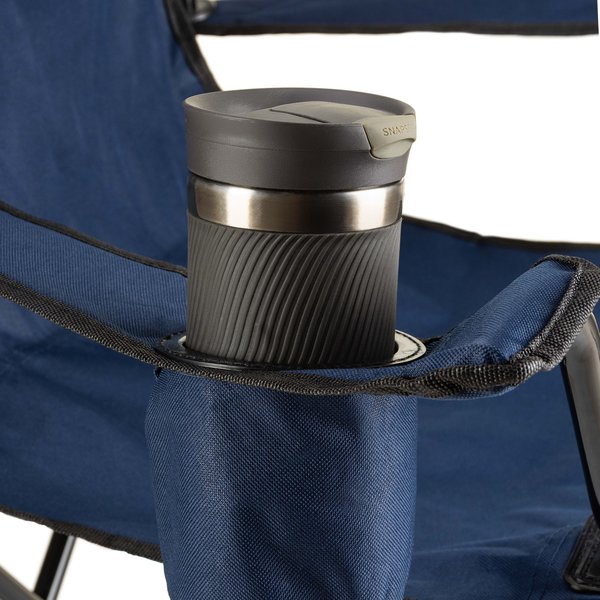 Krzesło turystyczne składane Outtec - Granatowe