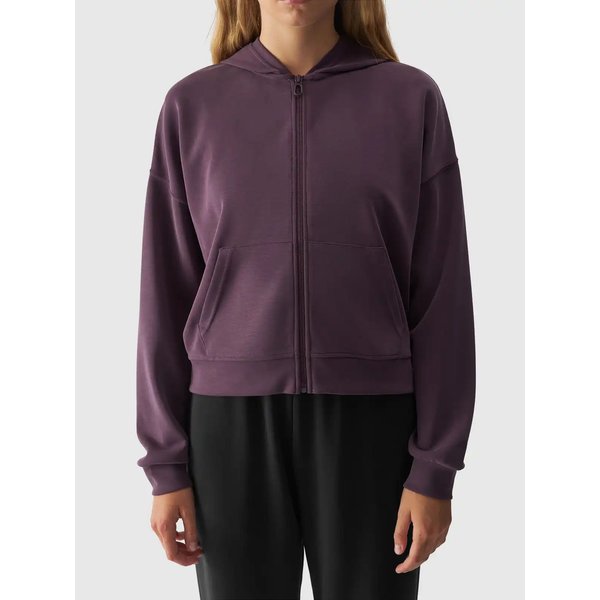 Bluza damska TSWSF1341 4F - ciemny fiolet