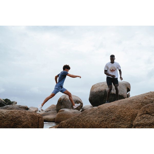 Koszulka męska Ice Lake II Technical Columbia - Dark Stone/Peak Direction