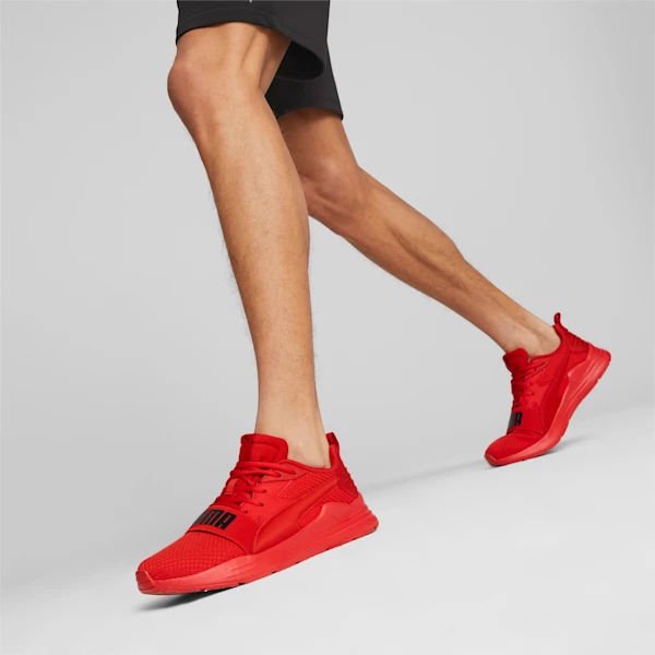 Buty Wired Run Pure Puma - czerwone