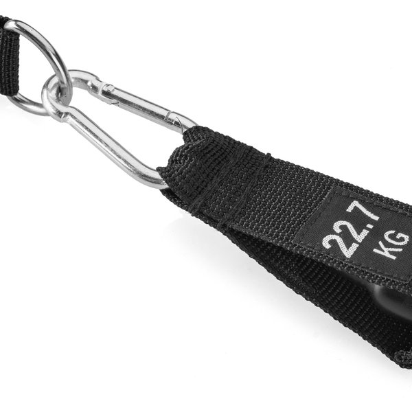 Zestaw ekspanderów gumowych do ćwiczeń 5szt Gymtek - czarne