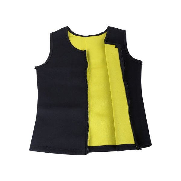 Bezrękawnik, top męski zipped odchudzający