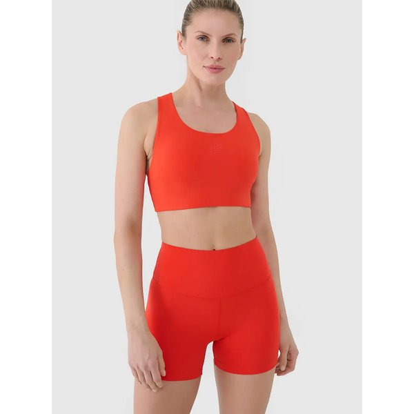 Spodenki damskie TFSTF021 4F - czerwony