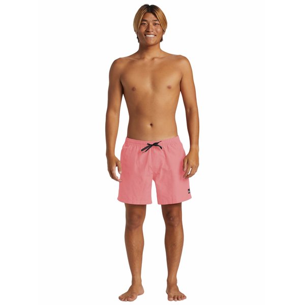 Spodenki kąpielowe męskie Deluxe Quiksilver - różowe