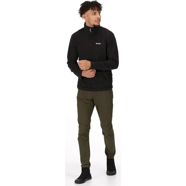 Bluza polarowa męska Thompson Regatta - black