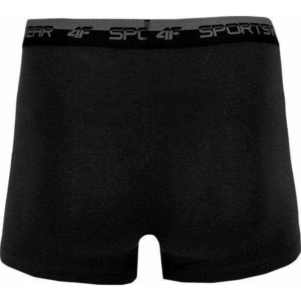 Bokserki męskie 4FWSS24UBXSM036 2 pary 4F - głęboka czerń