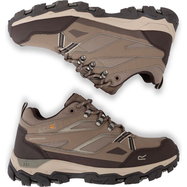 Buty trekkingowe Holcombe III Low Wm's Regatta - brązowy