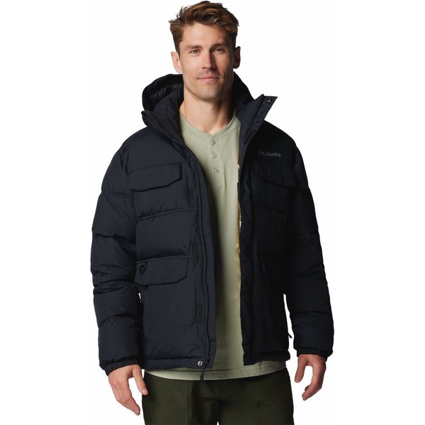 Kurtka puchowa męska Landroamer Puffer Columbia - Black