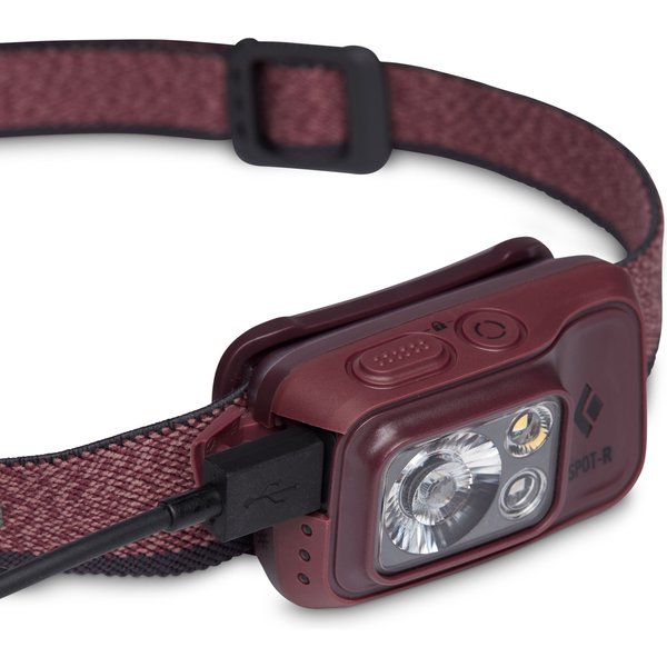 Czołówka Spot 400-R Black Diamond - bordo