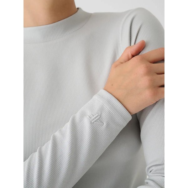 Longsleeve damski TLONF361 4F - szary