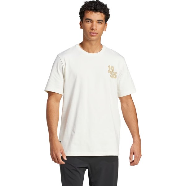 Koszulka męska Real Madrid Heavy Cotton Adidas - white