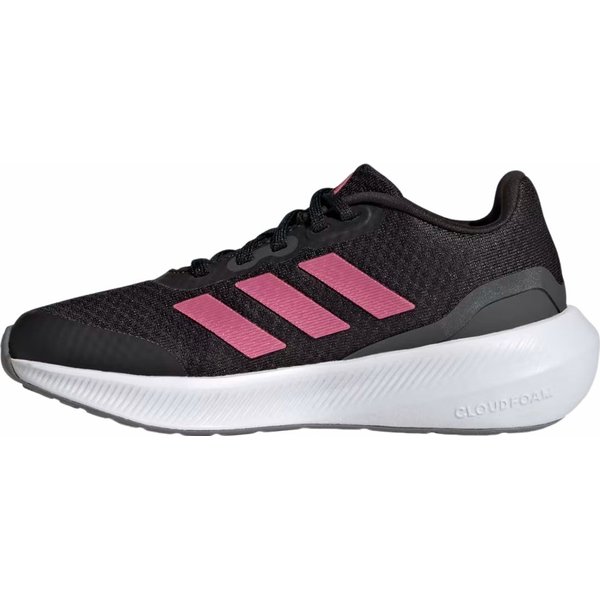Buty do biegania RunFalcon 3 Sport Running Lace Jr Adidas - czarne