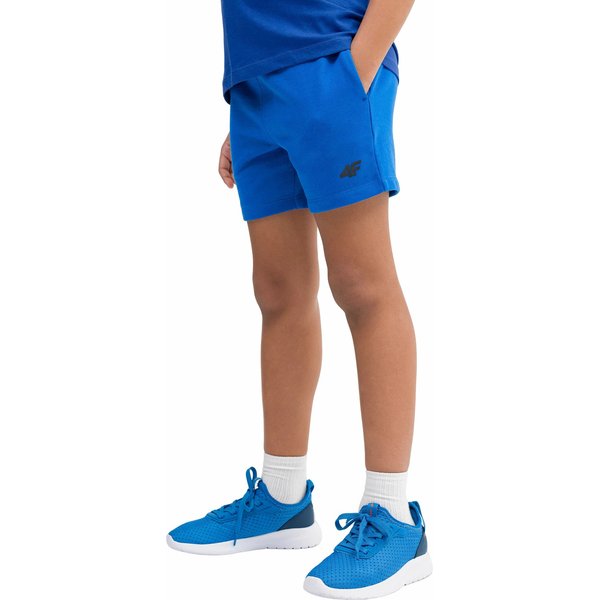 Spodenki chłopięce 4FJSS23TSHOM048 4F - niebieskie