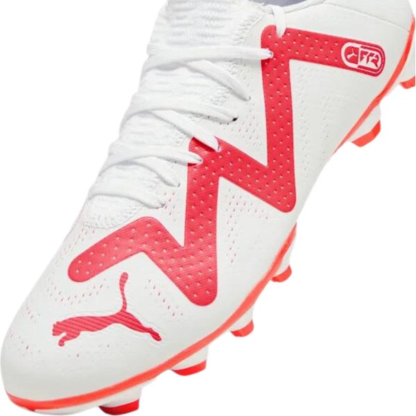Buty piłkarskie, korki Future Play FG/AG Puma - białe