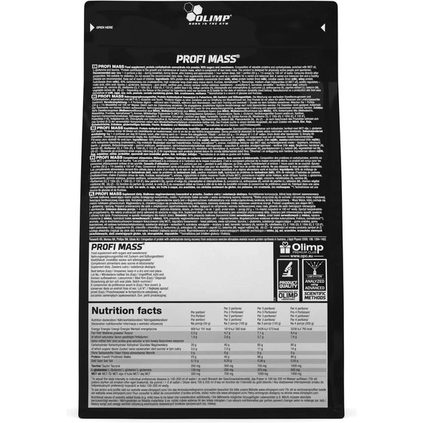 Profi Mass 1000g truskawka Olimp