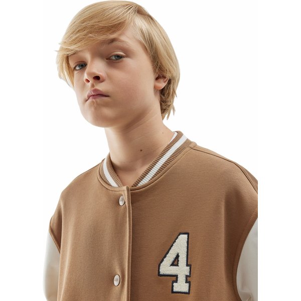 Bluza chłopięca 4FJAW23TSWSM635 4F - beż