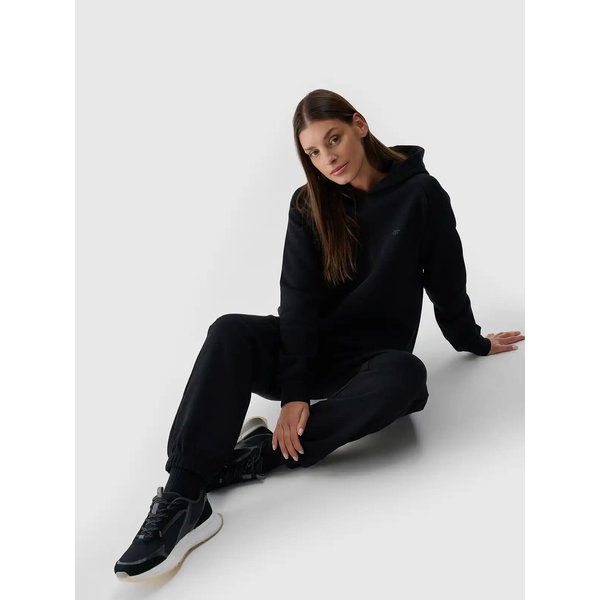 Bluza damska TSWSF1764 4F - głęboka czerń