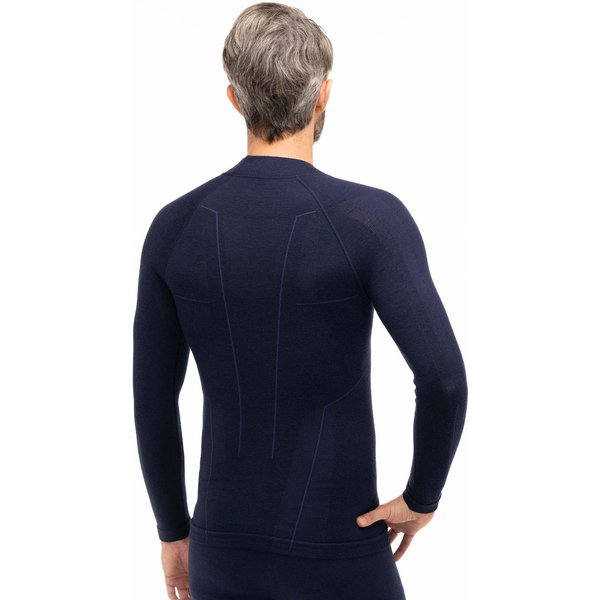 Bielizna termoaktywna męska Extreme Wool Brubeck - granatowa