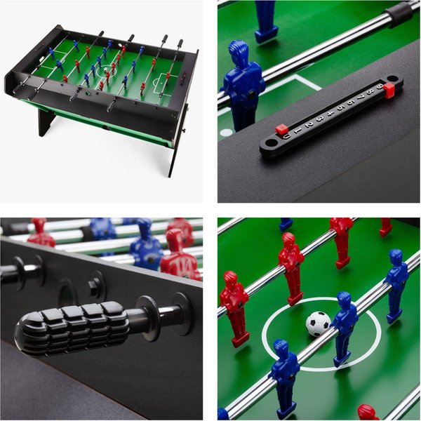 Stół do gry 3w1 Piłkarzyki, Bilard, Cymbergaj Outtec