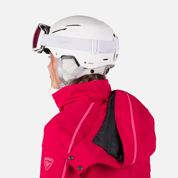 Kurtka narciarska damska Flat Rossignol - ruby red