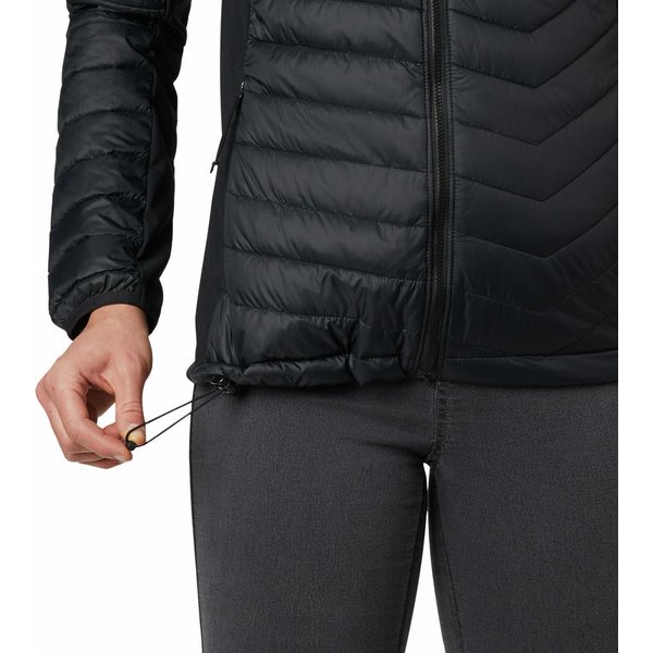 Kurtka damska Powder Pass Hooded Columbia - czarna