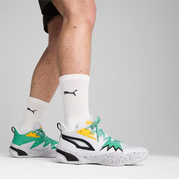 Buty koszykarskie Genetics Speckle Puma - Black-Silver Mist