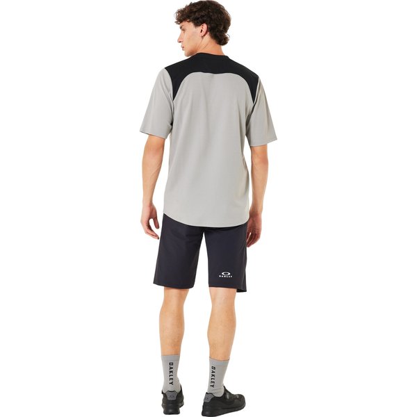 Koszulka rowerowa męska Free Ride SS Oakley - cement