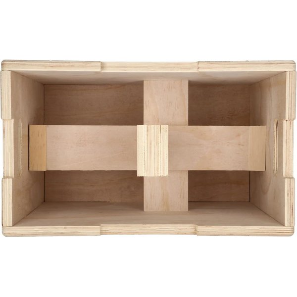 Skrzynia plyometryczna drewniana, crossfit DSCO4 HMS