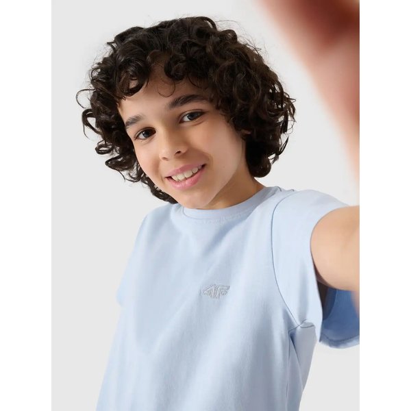 Koszulka chłopięca TTSHM2324 4F - niebieski