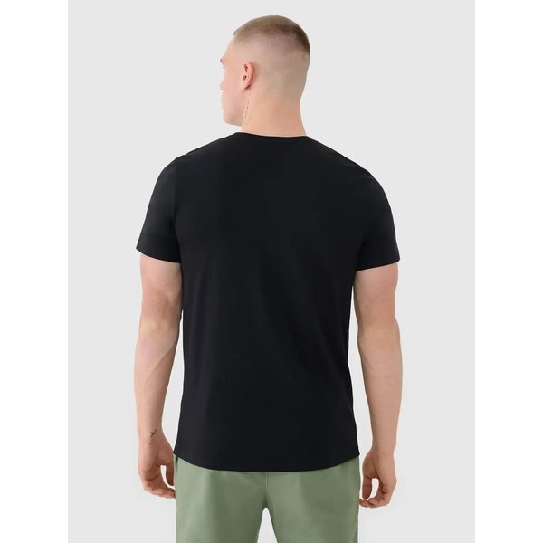 Koszulka męska TTSHM1974 4F - głęboka czerń