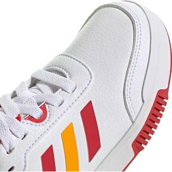 Buty Tensaur Sport Training Lace Jr Adidas - Cloud White/Collegiate Red/Collegiate Gold