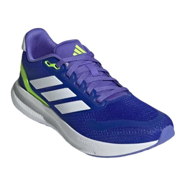 Buty Runfalcon 5 Jr Adidas - Lucid Blue/Cloud White/Lucid Lemon