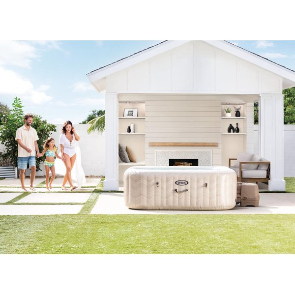 Basen jacuzzi Spa Chevron z filtrem 145x196x71cm Intex